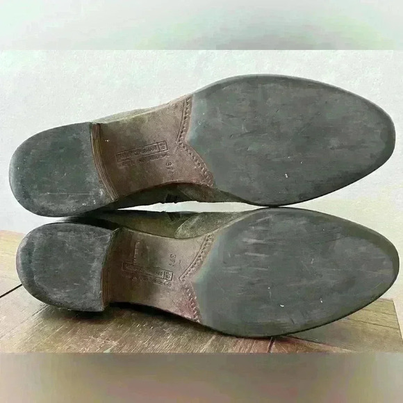 Alberto Fermani Green Suede Boots Womens size 7.5 US - Picture 8 of 9